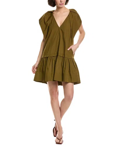 A.l.c A. L.c. Ember Mini Dress In Green