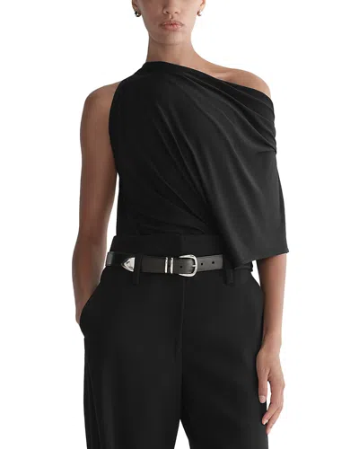 A.l.c A. L.c. Emi Asymmetric Top In Black