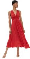 A.l.c A. L.c. Everly Dress Rouge In Rouge