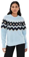 A.l.c Ezra Sweater In Light Blue Multi In Light Blue Multi