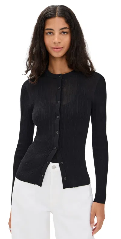 A.l.c A. L.c. Fisher Cardigan Black