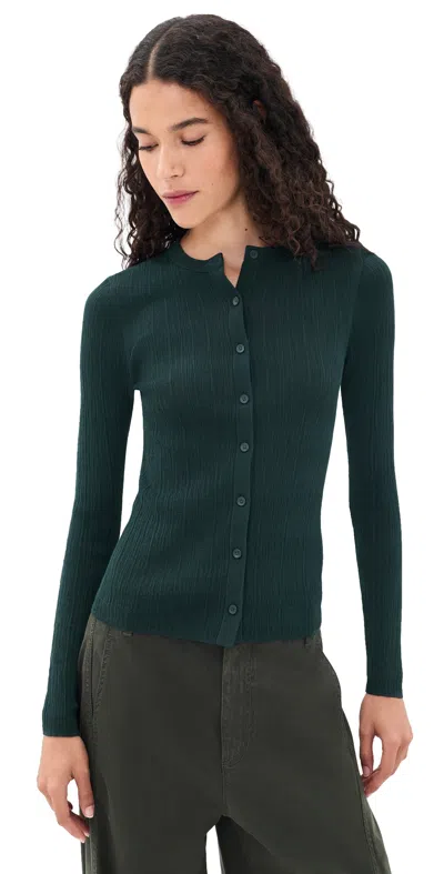 A.l.c A. L.c. Fisher Cardigan Dark Forest In Multi