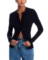 A.l.c A. L.c. Fisher Textured Cardigan In Black