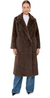 A.L.C A. L.C. FRANKLIN COAT BROWN