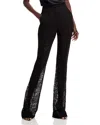 A.l.c Gemma Straight-leg Lace Pants In Black