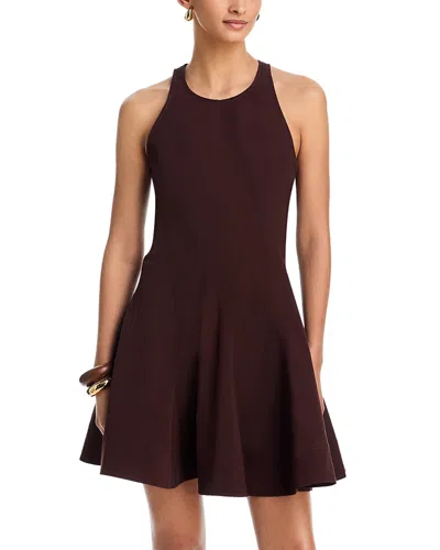 A.l.c A. L.c. Grace Mini Dress In Burgundy