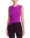A.l.c A. L.c. Ian Sleeveless Cashmere Top In Purple
