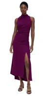 A.l.c . Inez Sleeveless Asymmetric Dress In Purple