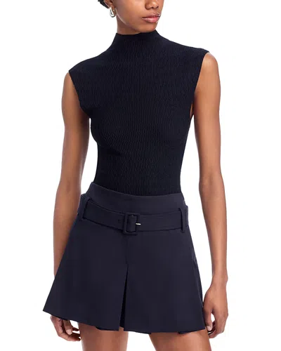 A.l.c A. L.c. Jada Mock Neck Top In Blue