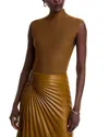 A.l.c A. L.c. Jada Mock Neck Top In Brown