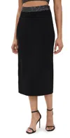 A.l.c A. L.c. Jane Skirt In Black/silver