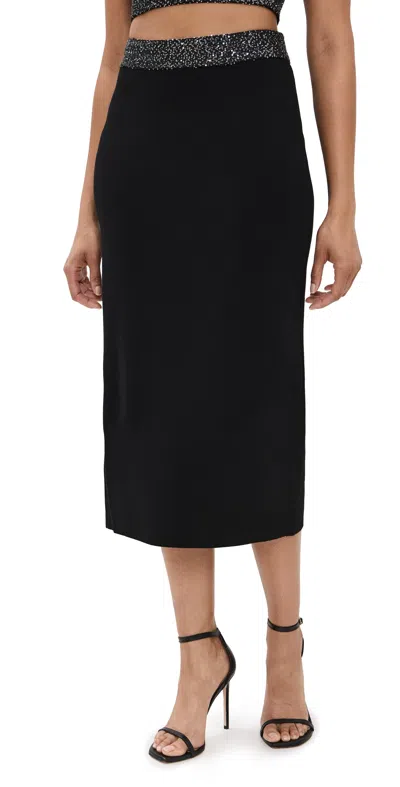 A.l.c A. L.c. Jane Skirt In Black/silver