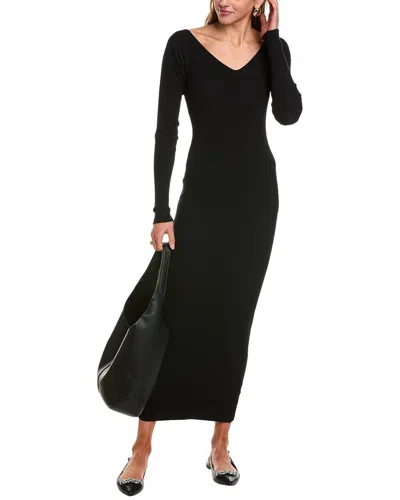 A.l.c A. L.c. Keaton Wool-blend Maxi Dress In Black