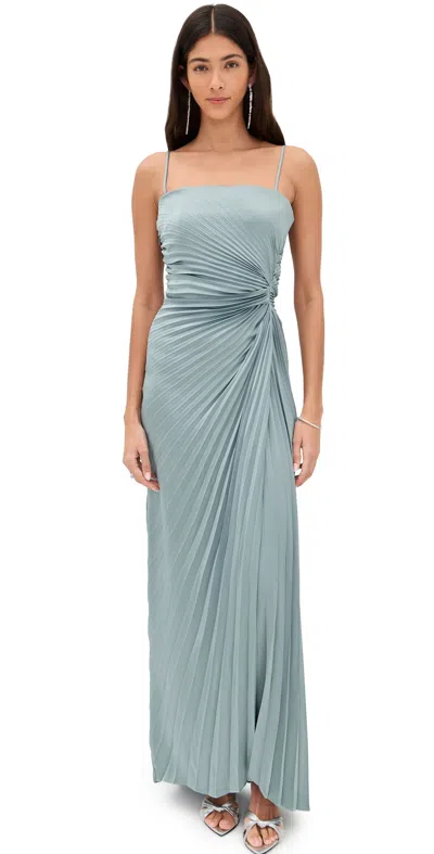 A.l.c A. L.c. Layla Gown Steel Blue