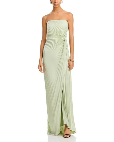 A.l.c A. L.c. Layla Pleated Gown In Green