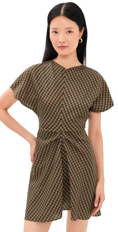 A.l.c A. L.c. Leni Dress Pecan/navy