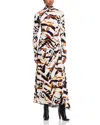 A.l.c A. L.c. Lia Side Drape Dress In Multi