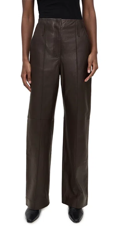 A.l.c A. L.c. Liam Pants Bordeaux In Burgundy