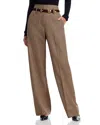A.l.c A. L.c. Liam Plaid Wool Pants In Brown