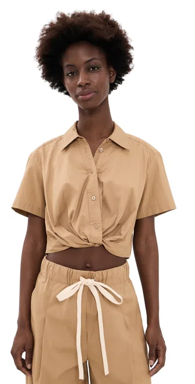 A.l.c A. L.c. Lily Top Toffee In Brown