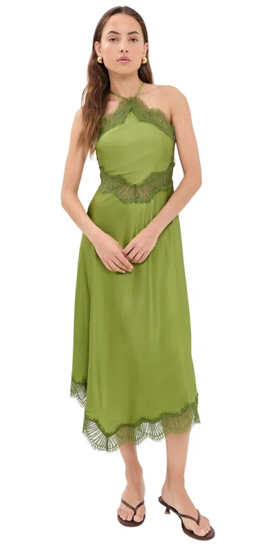 A.l.c A. L.c. Lucia Dress Peridot In Green