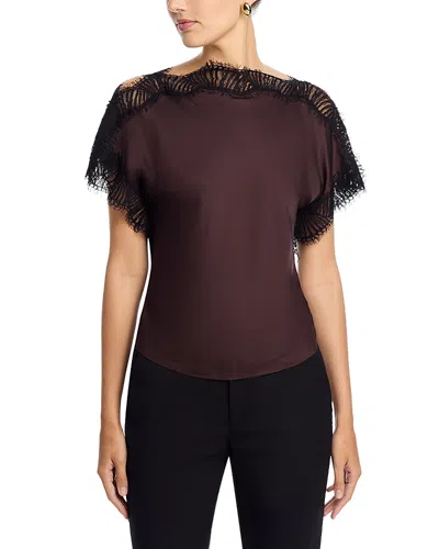 A.l.c A. L.c. Luna Top In Burgundy