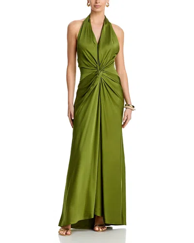 A.l.c A. L.c. Mabel Halter Gown In Green