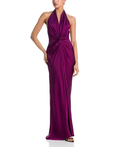 A.l.c A. L.c. Mabel Halter Gown In Purple