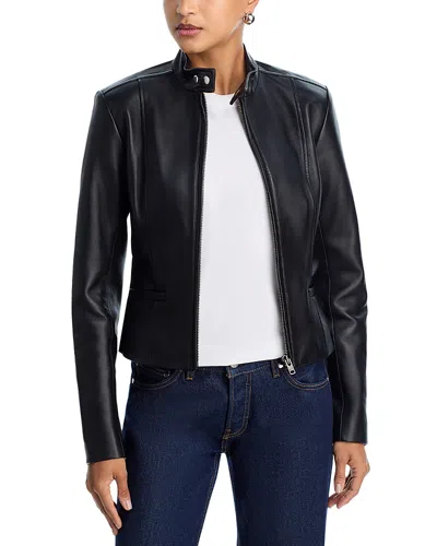 A.l.c A. L.c. Marlowe Leather Jacket In Black