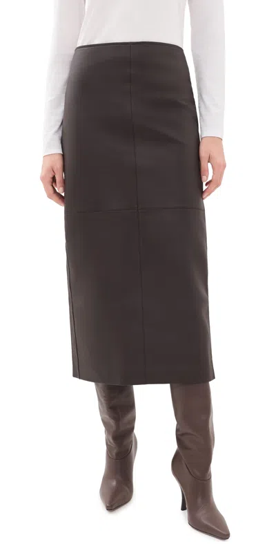 A.l.c A. L.c. Marta Skirt Deepest Brown