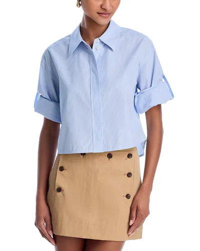 A.L.C A. L.C. MAUDE CROPPED BLOUSE