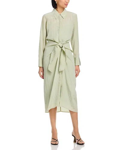 A.l.c A. L.c. Mila Shirtdress In Green