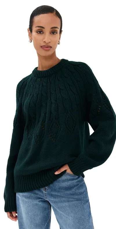A.l.c A. L.c. Montie Sweater Deep Emerald