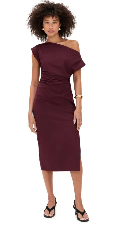 A.L.C A. L.C. NARA DRESS PLUM