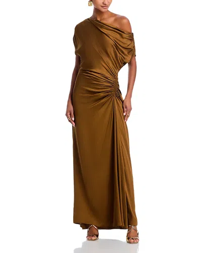 A.L.C A. L.C. PENNY DRAPED ONE SHOULDER GOWN