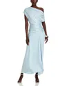 A.l.c A. L.c. Penny Draped One Shoulder Gown In Cascade