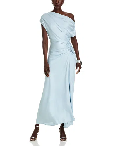 A.l.c A. L.c. Penny Draped One Shoulder Gown In Cascade