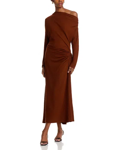 A.l.c A. L.c. Piper One Shoulder Dress In Black