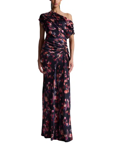 A.l.c A. L.c. Poppy Silk-blend Gown In Blue
