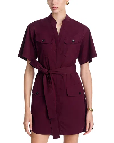 A.l.c A. L.c. Quinn Dress In Burgundy