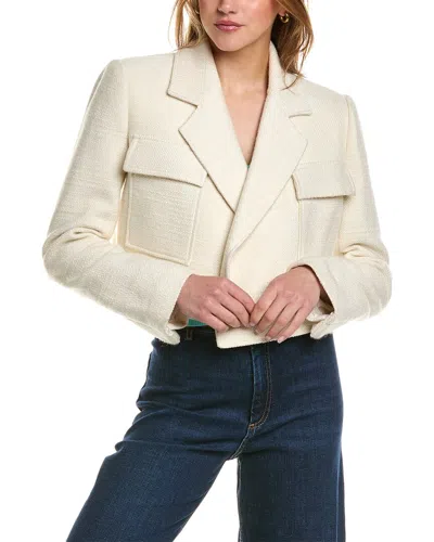 A.l.c A. L.c. Reeve Wool-blend Jacket In White
