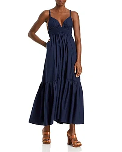 A.l.c A. L.c. Rhodes Cotton Maxi Dress In Nightshade