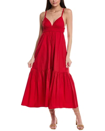 A.l.c A. L.c. Rhodes Midi Dress In Red