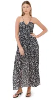 A.l.c A. L.c. Romy Dress Navy/cream In Navy/cream