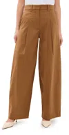 A.l.c A. L.c. Ryder Pants Cognac In Cognac