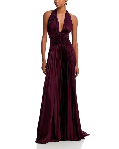 A.l.c A. L.c. Sabine Gown In Burgundy