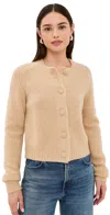 A.l.c Lainie Alpaca Cardigan In Dark Taupe In Dark Taupe