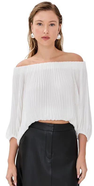 A.L.C A. L.C. SIENNA TOP WHISPER WHITE