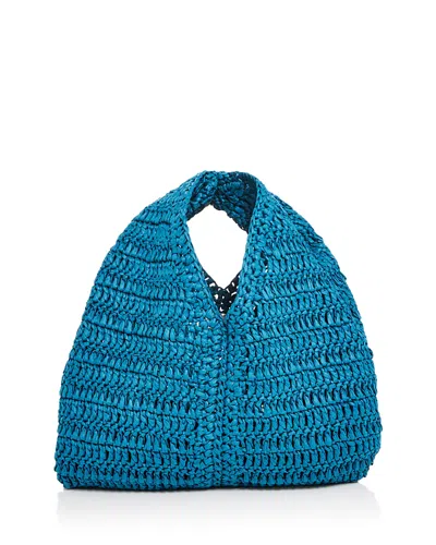 A.l.c A. L.c. Simone Raffia Mini Bag In Blue