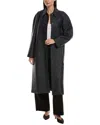 A.l.c A. L.c. Spencer Linen-blend Coat In Black